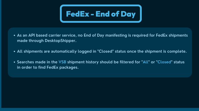 FedEx EOD