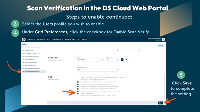 Enable Scan Verify 2