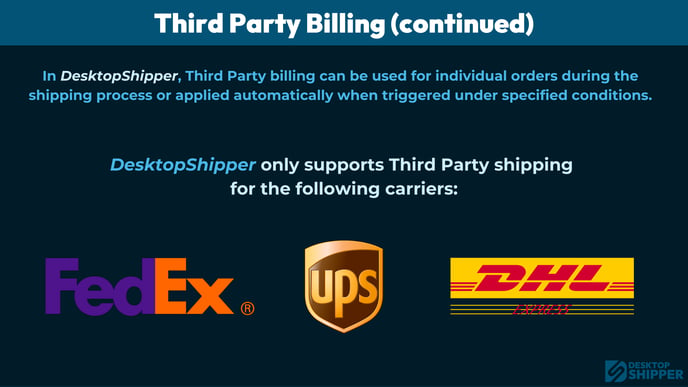 REVISED supported carriers