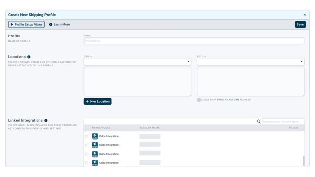 Set up Profiles (2)