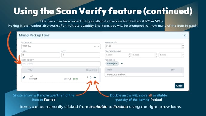 Using Scan Verify 4