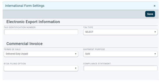 intl form settings
