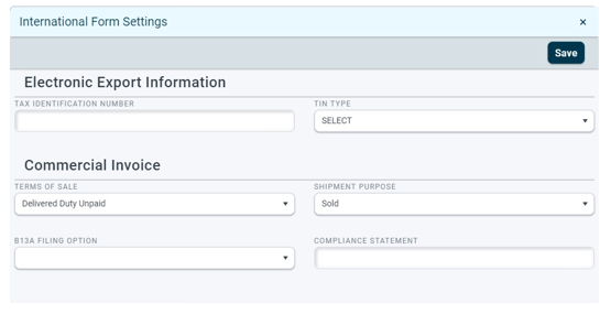 intl form settings