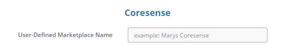 CoresenseName